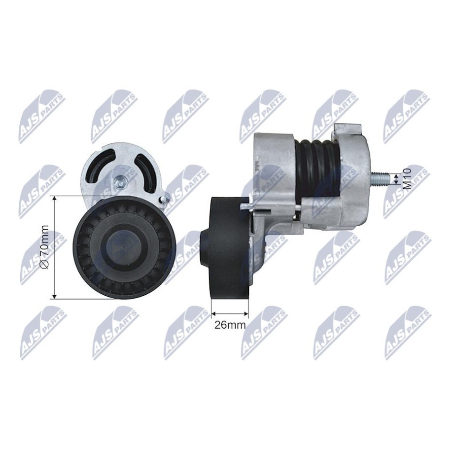 TENDEUR DE COURROIE POLY-V BMW 1 (E81) 06-12