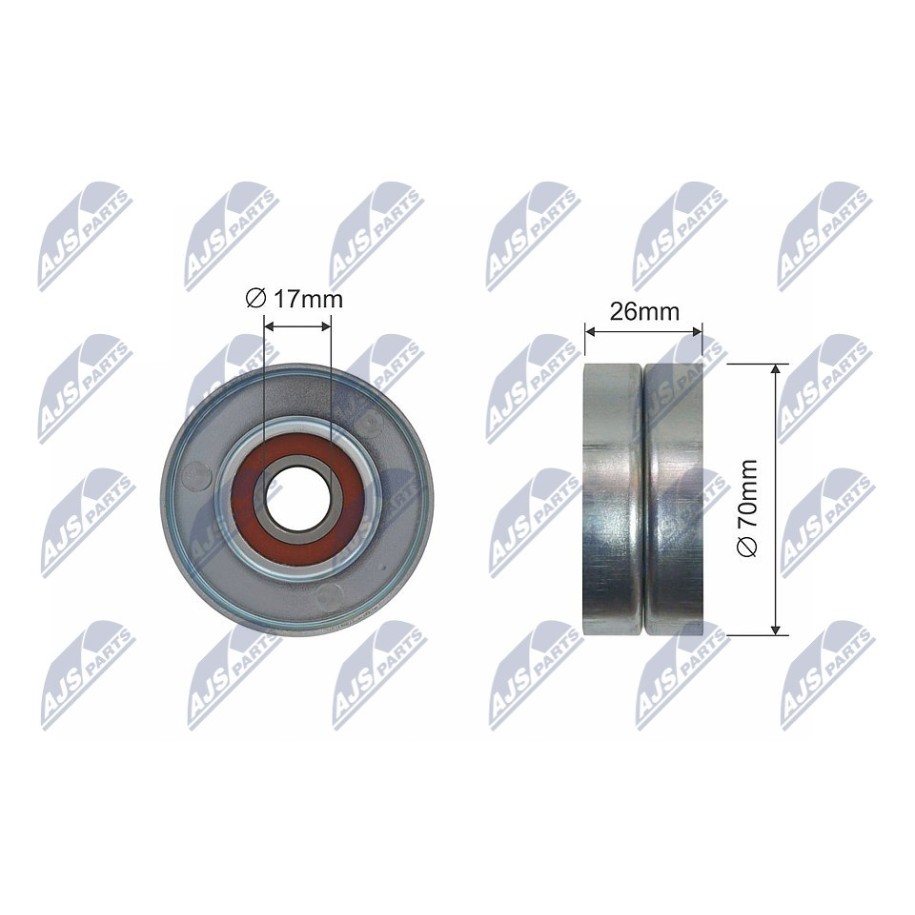 GALET TENDEUR COURROIES DE DISTRIBUTION CHRYSLER VOYAGER 2.5CRD 01-07