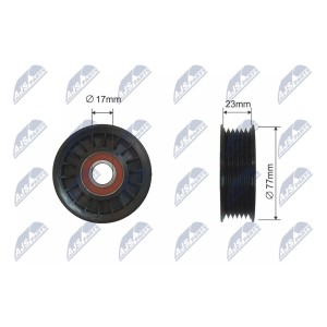 GALET TENDEUR COURROIES DE DISTRIBUTION CADILLAC ESCALADE III 07-13
