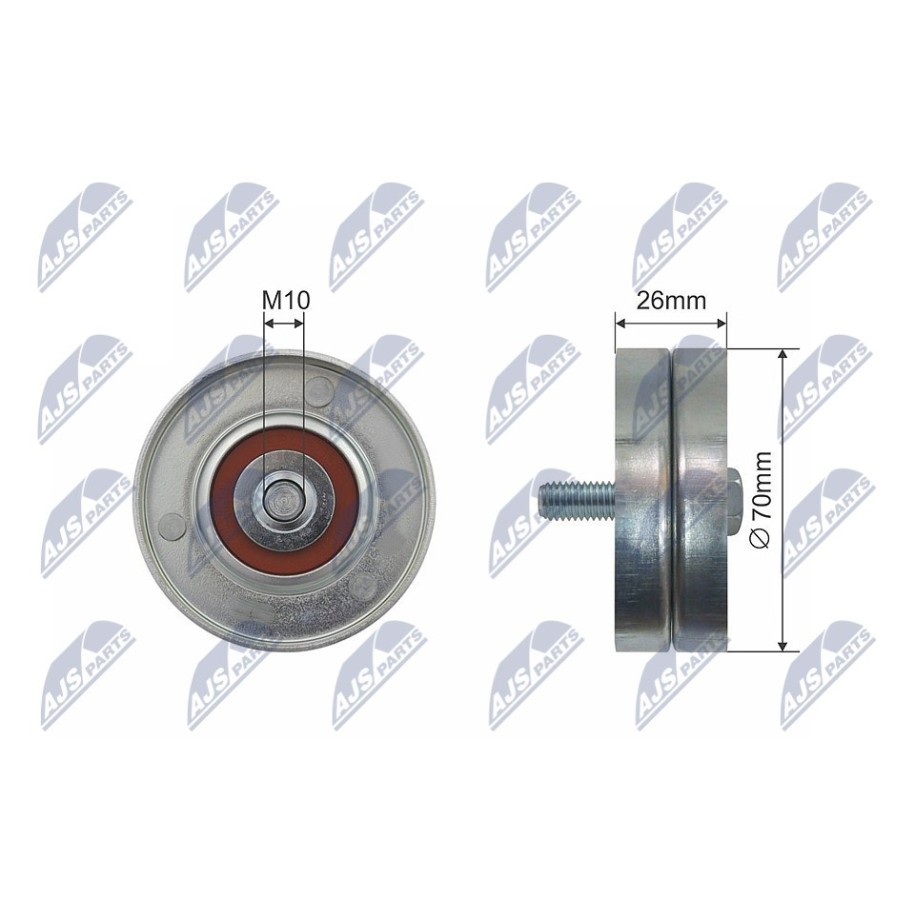 GALET TENDEUR COURROIES DE DISTRIBUTION CHRYSLER VOYAGER IV