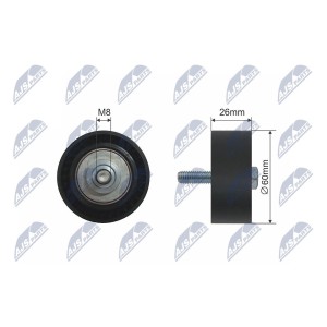 GALET TENDEUR COURROIES DE DISTRIBUTION CITROEN BERLINGO