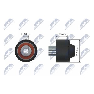 GALET TENDEUR COURROIES DE DISTRIBUTION CITROEN BERLINGO