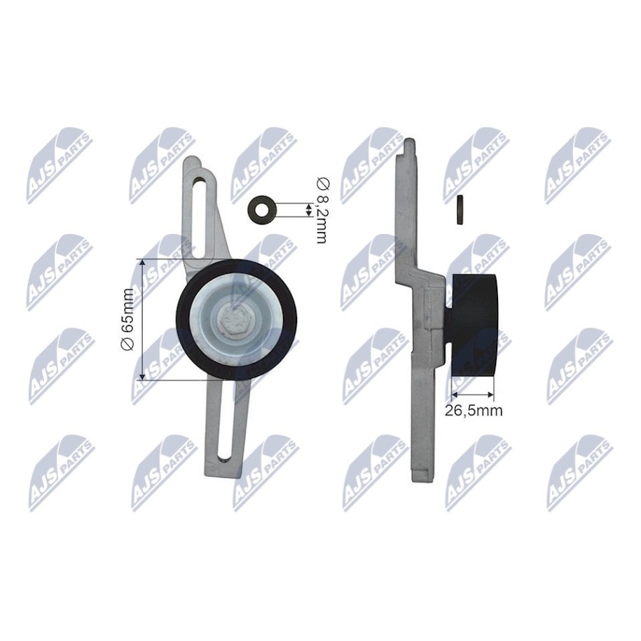 TENDEUR DE COURROIE POLY-V CITROEN AX 86-98