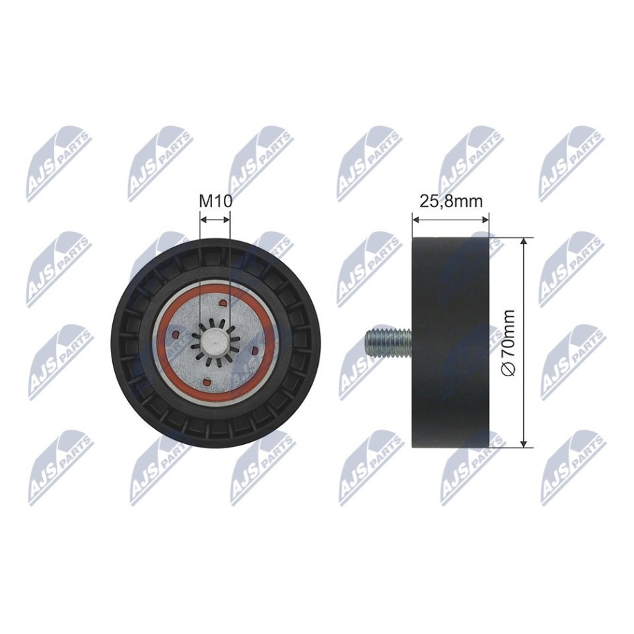 GALET TENDEUR COURROIES DE DISTRIBUTION SSANGYONG ACTYON SPORTS II