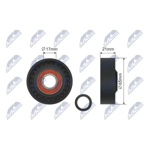GALET TENDEUR COURROIES DE DISTRIBUTION FORD FOCUS II
