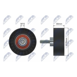 GALET TENDEUR COURROIES DE DISTRIBUTION FORD C-MAX