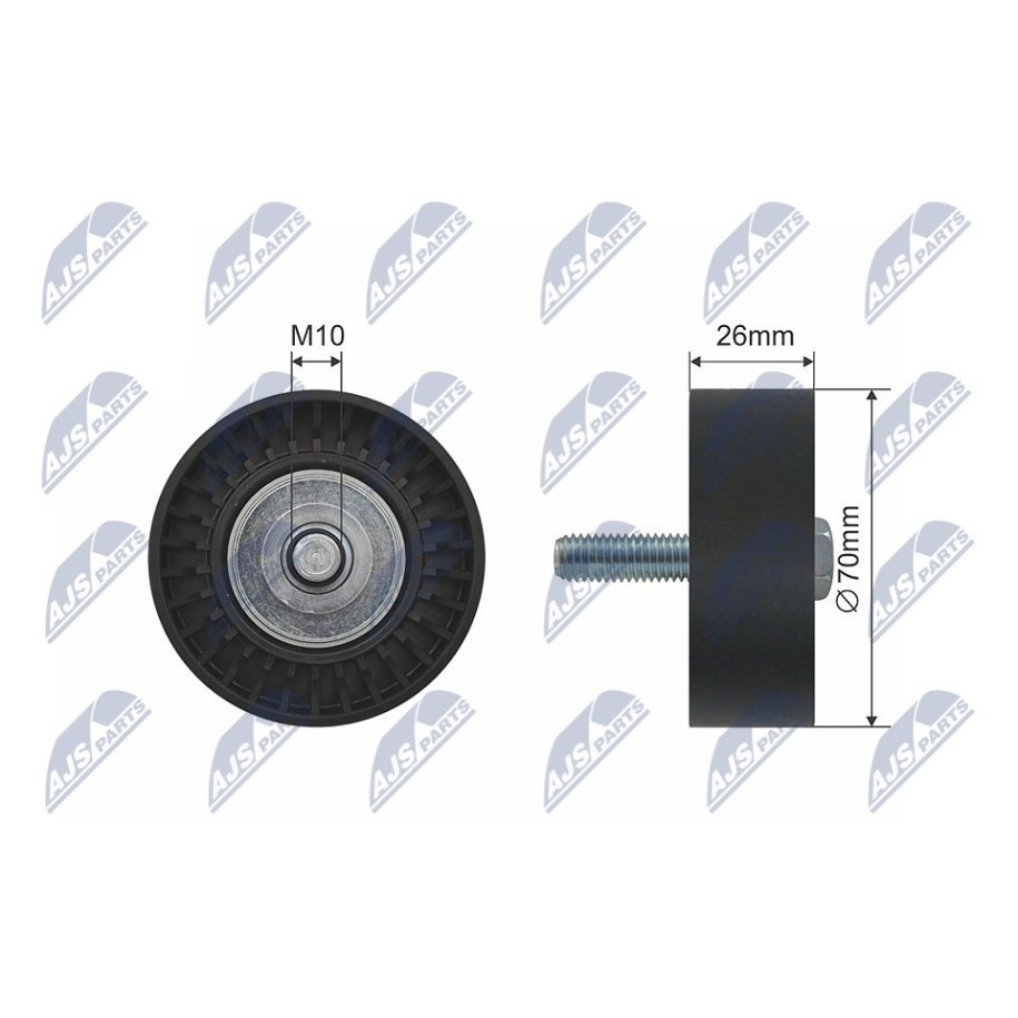 GALET TENDEUR COURROIES DE DISTRIBUTION ALFA ROMEO 159