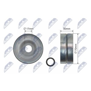 GALET TENDEUR COURROIES DE DISTRIBUTION HONDA ACCORD 02-12