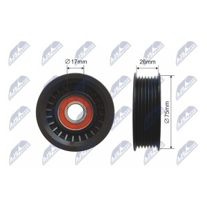 GALET TENDEUR COURROIES DE DISTRIBUTION HONDA ACCORD 08-12