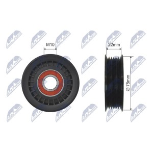 GALET TENDEUR COURROIES DE DISTRIBUTION HONDA CIVIC 12-15
