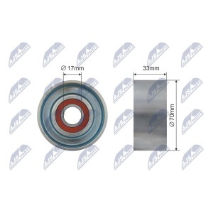 GALET TENDEUR COURROIES DE DISTRIBUTION HONDA ACCORD  98-02