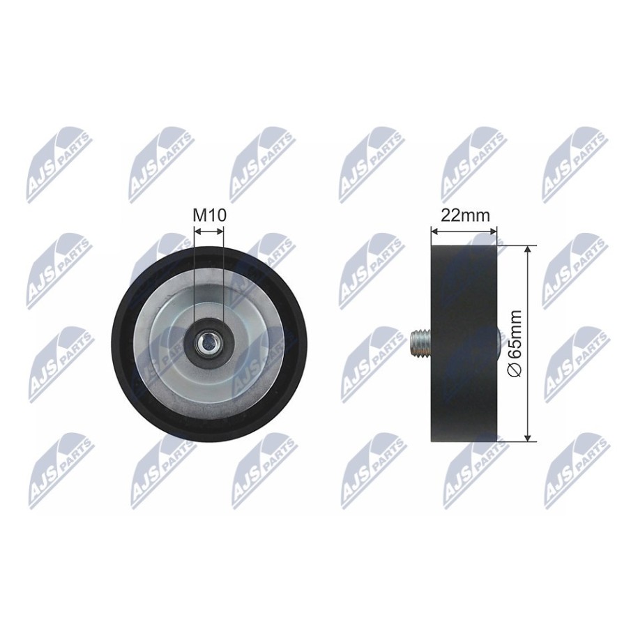 GALET TENDEUR COURROIES DE DISTRIBUTION HYUNDAI ACCENT III