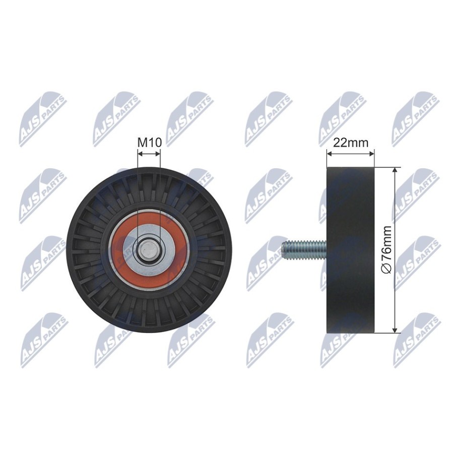 GALET TENDEUR COURROIES DE DISTRIBUTION HYUNDAI TERRACAN; KIA CARNIVAL I