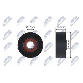 GALET TENDEUR COURROIES DE DISTRIBUTION MERCEDES SPRINTER 3