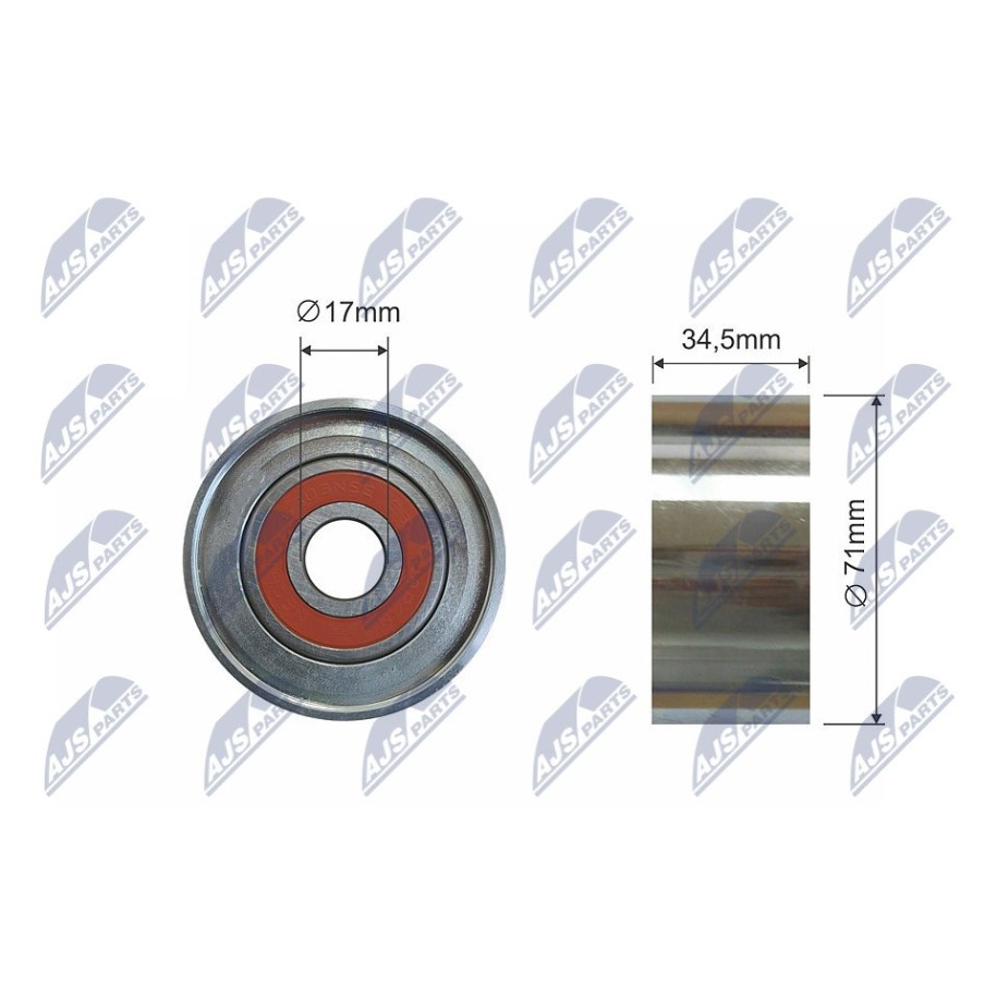 GALET TENDEUR COURROIES DE DISTRIBUTION MAZDA 3