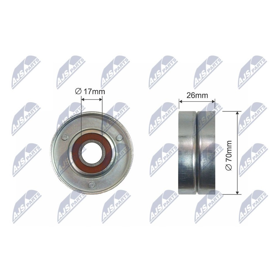 GALET TENDEUR COURROIES DE DISTRIBUTION NISSAN JUKE 10-
