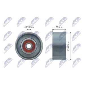 GALET TENDEUR COURROIES DE DISTRIBUTION NISSAN JUKE 10-