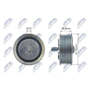 GALET TENDEUR COURROIES DE DISTRIBUTION NISSAN CUBE