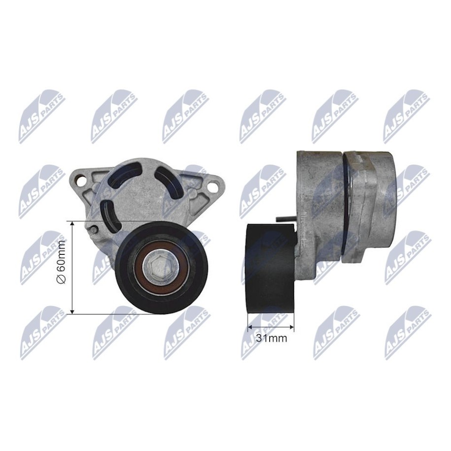 TENDEUR DE COURROIE POLY-V NISSAN INTERSTAR/PRIMASTAR 02->