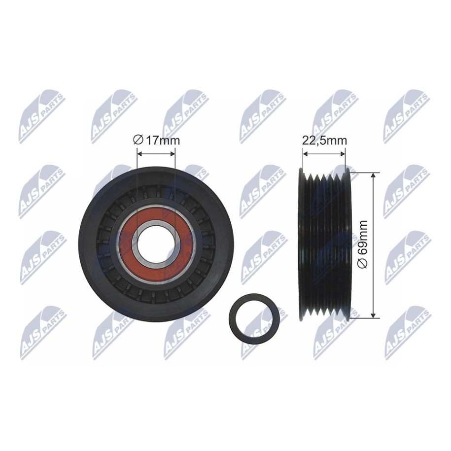 GALET TENDEUR COURROIES DE DISTRIBUTION OPEL SIGNUM 3.0CDTI 2003-