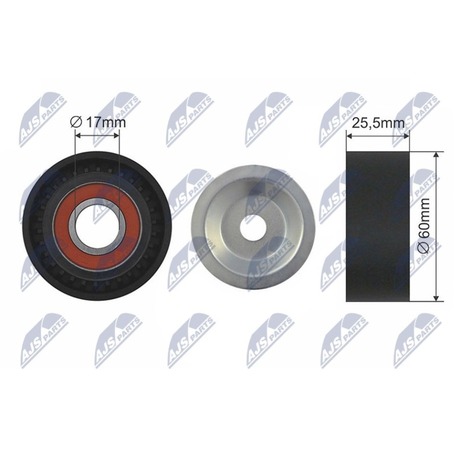 GALET TENDEUR COURROIES DE DISTRIBUTION OPEL ASTRA J 10-15