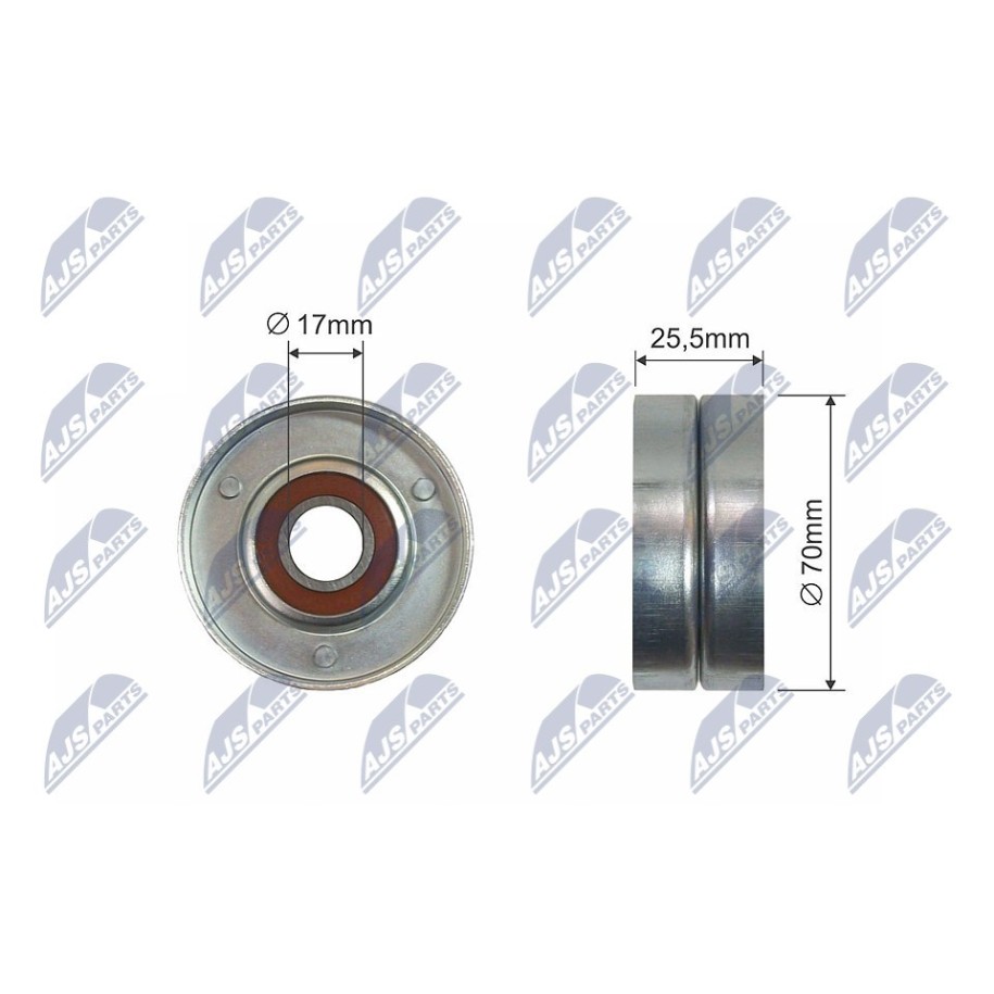 GALET TENDEUR COURROIES DE DISTRIBUTION OPEL ASTRA H