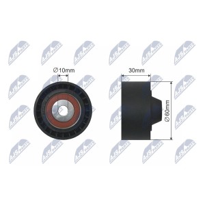 GALET TENDEUR COURROIES DE DISTRIBUTION NISSAN NV400