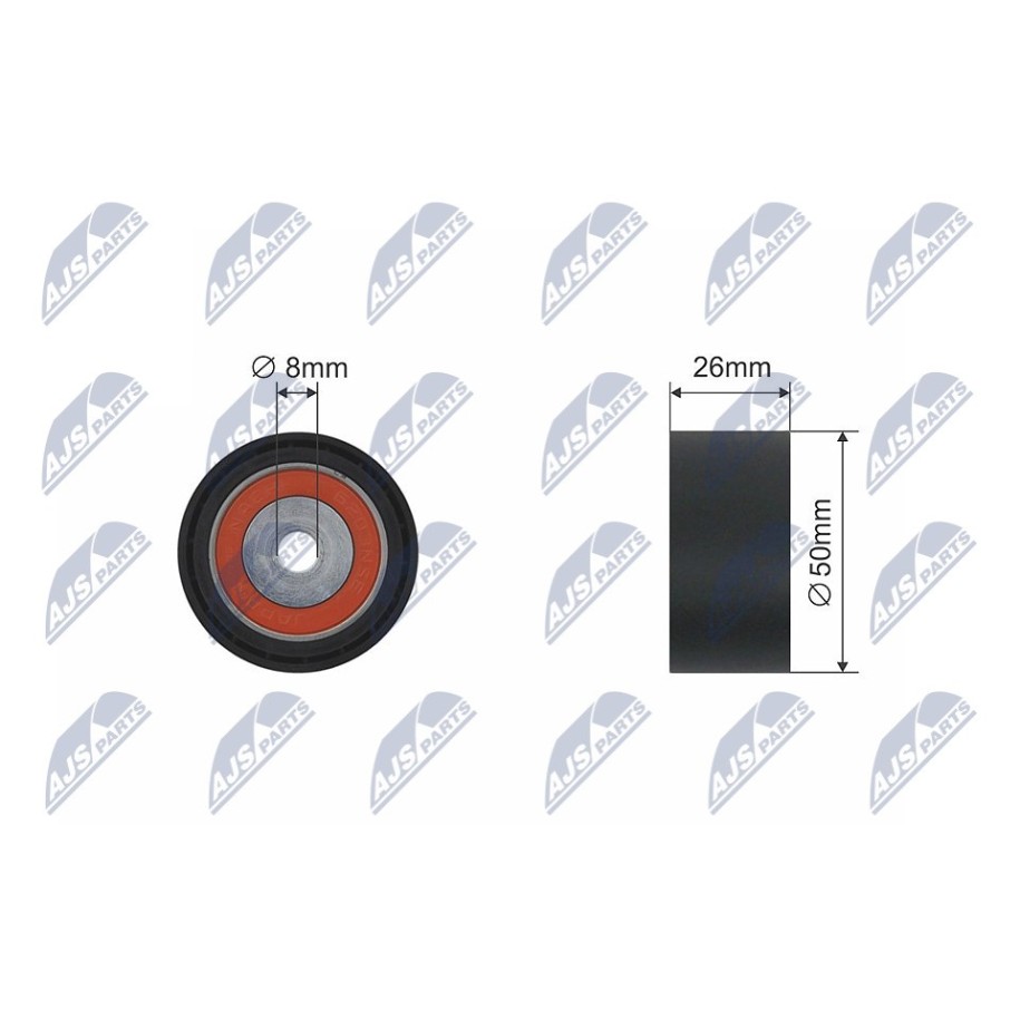 GALET TENDEUR COURROIES DE DISTRIBUTION CITROEN BERLINGO