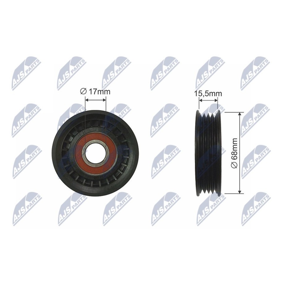 GALET TENDEUR COURROIES SUBARU IMPREZA G10/G11 92-07