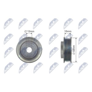 GALET TENDEUR COURROIES DE DISTRIBUTION SUBARU JUSTY III; SUZUKI IGNIS I