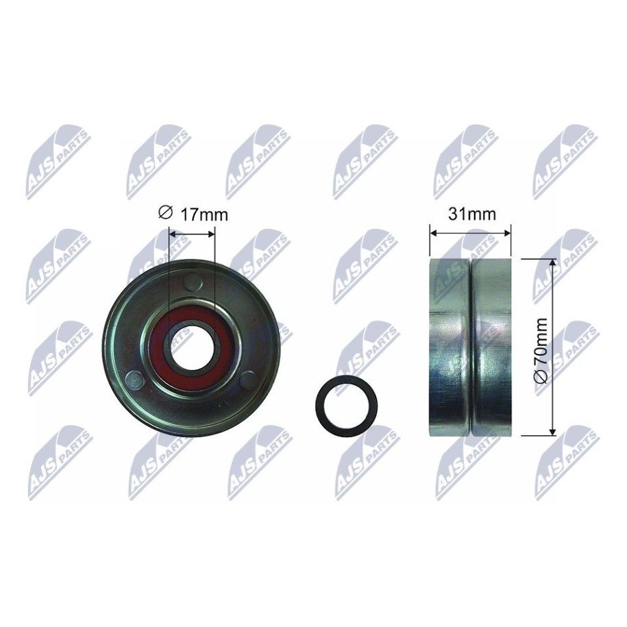 GALET TENDEUR COURROIES TOYOTA RAV-4 05-13