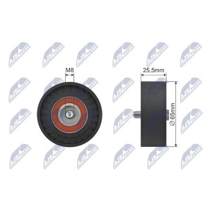 GALET TENDEUR COURROIES DE DISTRIBUTION ALFA ROMEO 159