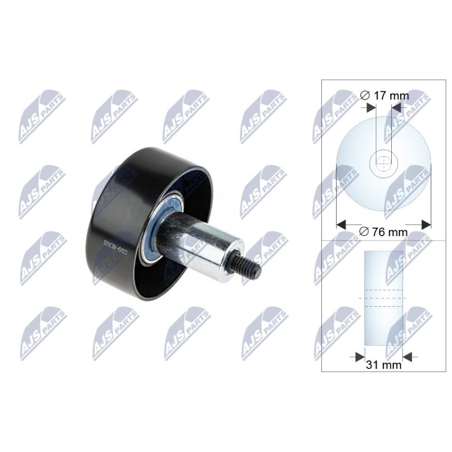 GALET TENDEUR COURROIES DE DISTRIBUTION JEEP WRANGLER 00-06