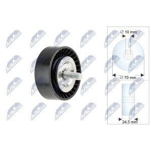 GALET TENDEUR COURROIES DE DISTRIBUTION DODGE CALIBER 2.0
