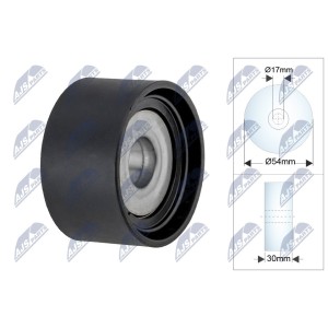 GALET TENDEUR COURROIES DE DISTRIBUTION JEEP GRAND CHEROKEE 3.0D 05-