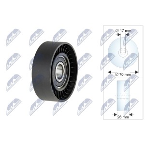 GALET TENDEUR COURROIES DE DISTRIBUTION JEEP GRAND CHEROKEE 5.7