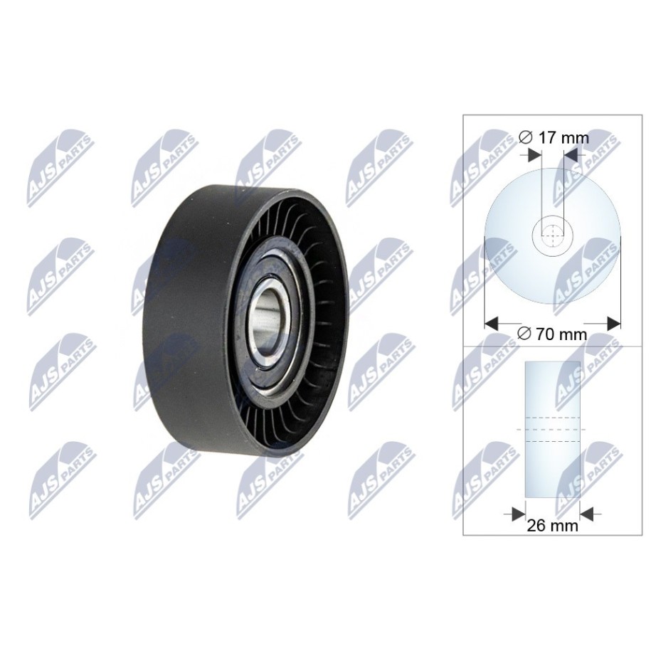 GALET TENDEUR COURROIES DE DISTRIBUTION JEEP GRAND CHEROKEE 5.7