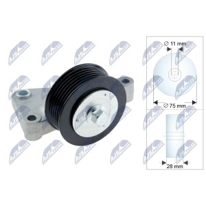TENDEUR DE COURROIE POLY-V MAZDA 3 BL 09-13