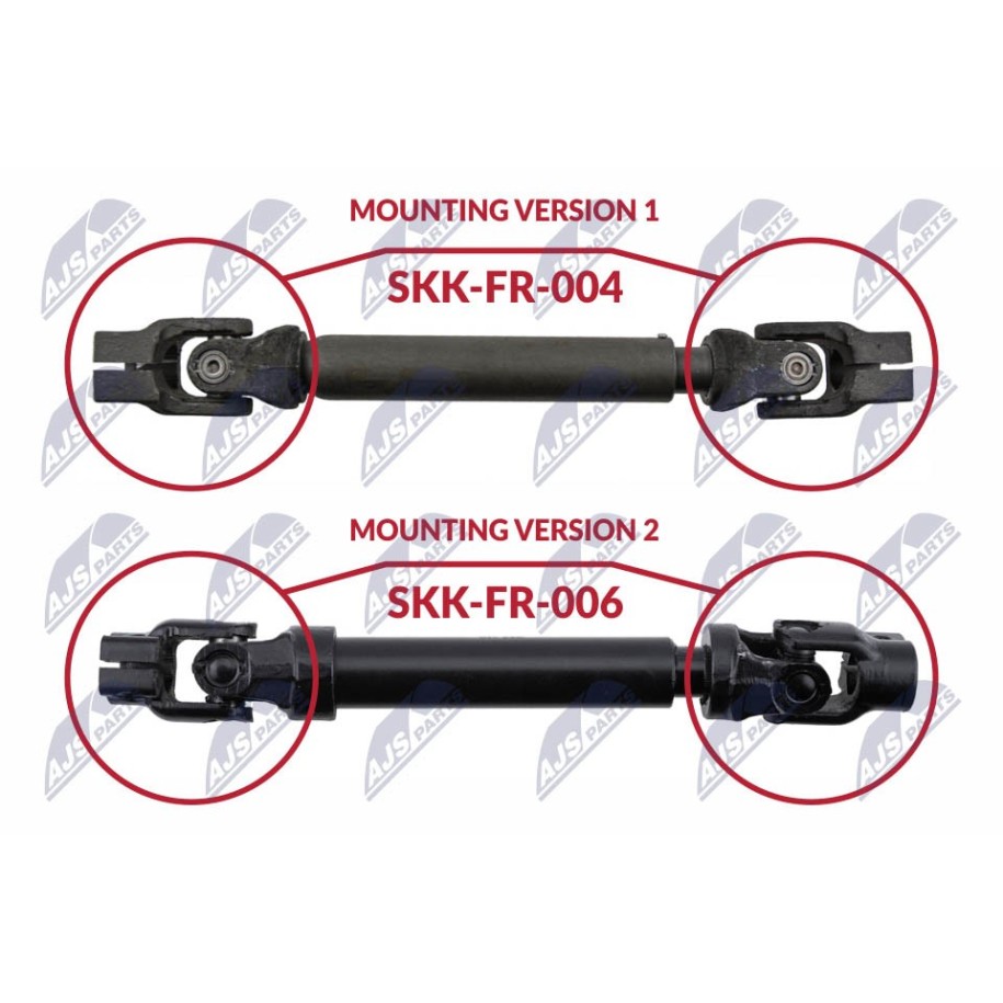 ARBRE DE DIRECTION FORD FIESTA VI 08-