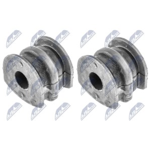 CAOUTCHOUC DE BARRE STABILISATRICE ARRIERE 2 PCS NISSAN QASHQAI 05.07-