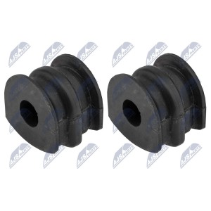 CAOUTCHOUC DE BARRE STABILISATRICE ARRIERE 2 PCS NISSAN X-TRAIL T31 07-