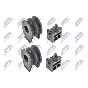 CAOUTCHOUC DE BARRE STABILISATRICE AVANT 2 PCS NISSAN QASHQAI 06-