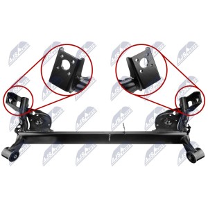BARRE DE SUSPENSION ARRIERE DACIA SANDERO I 08-12