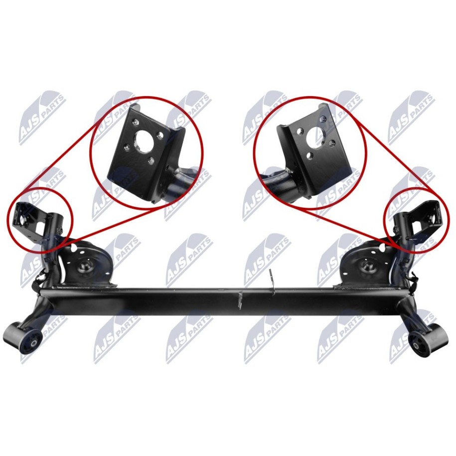 BARRE DE SUSPENSION ARRIERE DACIA SANDERO I 08-12