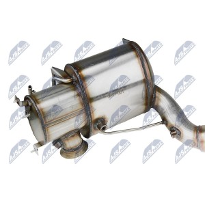 FILTRE A PARTICULES ECHAPPEMENT AUDI A3 1.6TDI 2009-