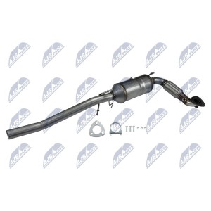 FILTRE A PARTICULES ECHAPPEMENT FORD TRANSIT 2.2TDCI 2007-/MATERIAŁ:KORDIERYT/EURO:5/