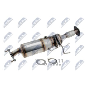 FILTRE A PARTICULES ECHAPPEMENT NISSAN QASHQAI 1.5DCI 2008-/EURO5//MATERIAŁ:KORDIERYT