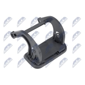 ENJOLIVEUR, PARE-CHOCS BMW 5 E60/E61 2003-/ZAŚLEPKA + MOCOWANIE/DROITE/