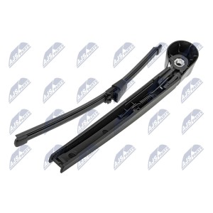 BALAI D'ESSUIE-GLACE ARRIÈRE + BRAS SEAT LEON 2005-/DŁUGOść PIóRA WYCIERACZKI: 280 MM/