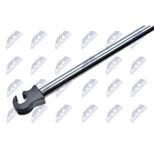 RESSORT A GAZ PRESSION MALLE DU HAYON AMORTISSEUR L=496MM